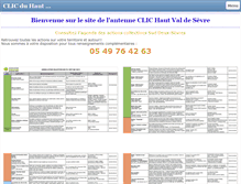 Tablet Screenshot of clic-hautvaldesevre.com